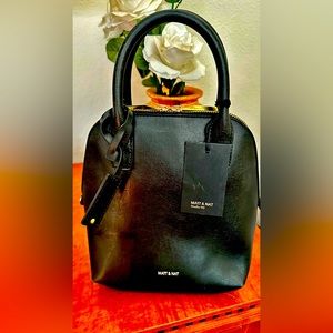 Brand New with tags Matt & Nat never used - Black, Classy adorable purse
